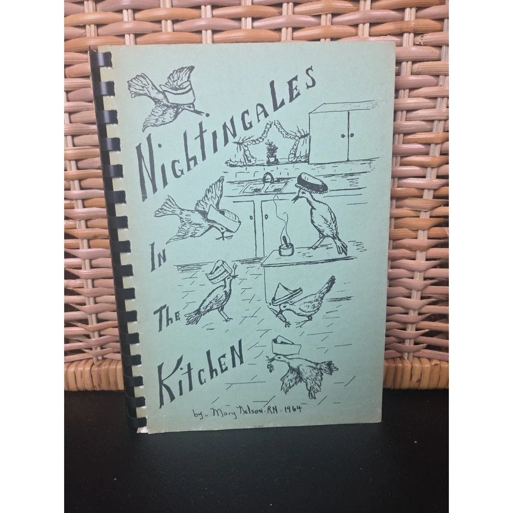 Nightingales In The Kitchen Cookbook Greensboro, North‎ Carolina First Ed 1964